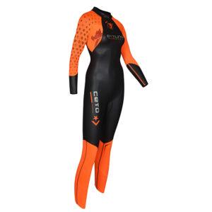 BTTLNS Ceto 1.0 lange mouw wetsuit dames ST