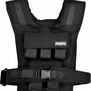 KRAKEN Premium 10 KG Gewichtsvest | Weight Vest Verstelbaar in Gewichten | Adjustable Fitness Weighted Vest | Krachttraining, Crossfit, Calisthenics Trainingsvest 10KG | Tactical Weightvest Maximum Comfort | ideaal voor Thuis- en Gym Training