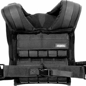 KRAKEN Premium 20 KG Gewichtsvest | Weight Vest Verstelbaar in Gewichten | Adjustable Fitness Weighted Vest | Krachttraining, Crossfit, Calisthenics Trainingsvest 20KG | Tactical Weightvest Maximum Comfort | ideaal voor Thuis- en Gym Training