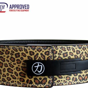 Strength Shop - Leopard 10mm Lever Belt S - Gewichthefriem - IPF Goedgekeurd - Powerlifting - Krachttraining - Fitness